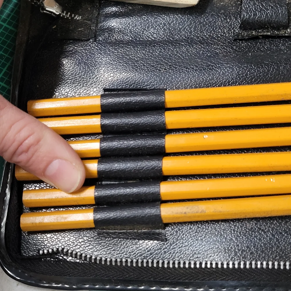 Windsor Black and Tan Pencil Case